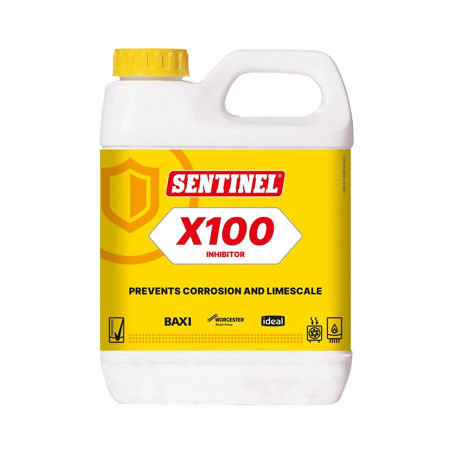 LavaTap ? Sentinel X100 Central Heating Inhibitor ? 1 Litre Radiator Inhibitor, Rust Prevention, Corrosion Protection, Central Heating Cleaner, pH