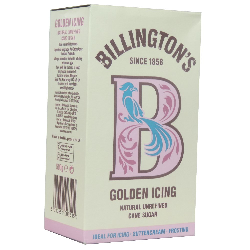 (Pack of 10) Billingtons - Golden Icing Sugar 500 g