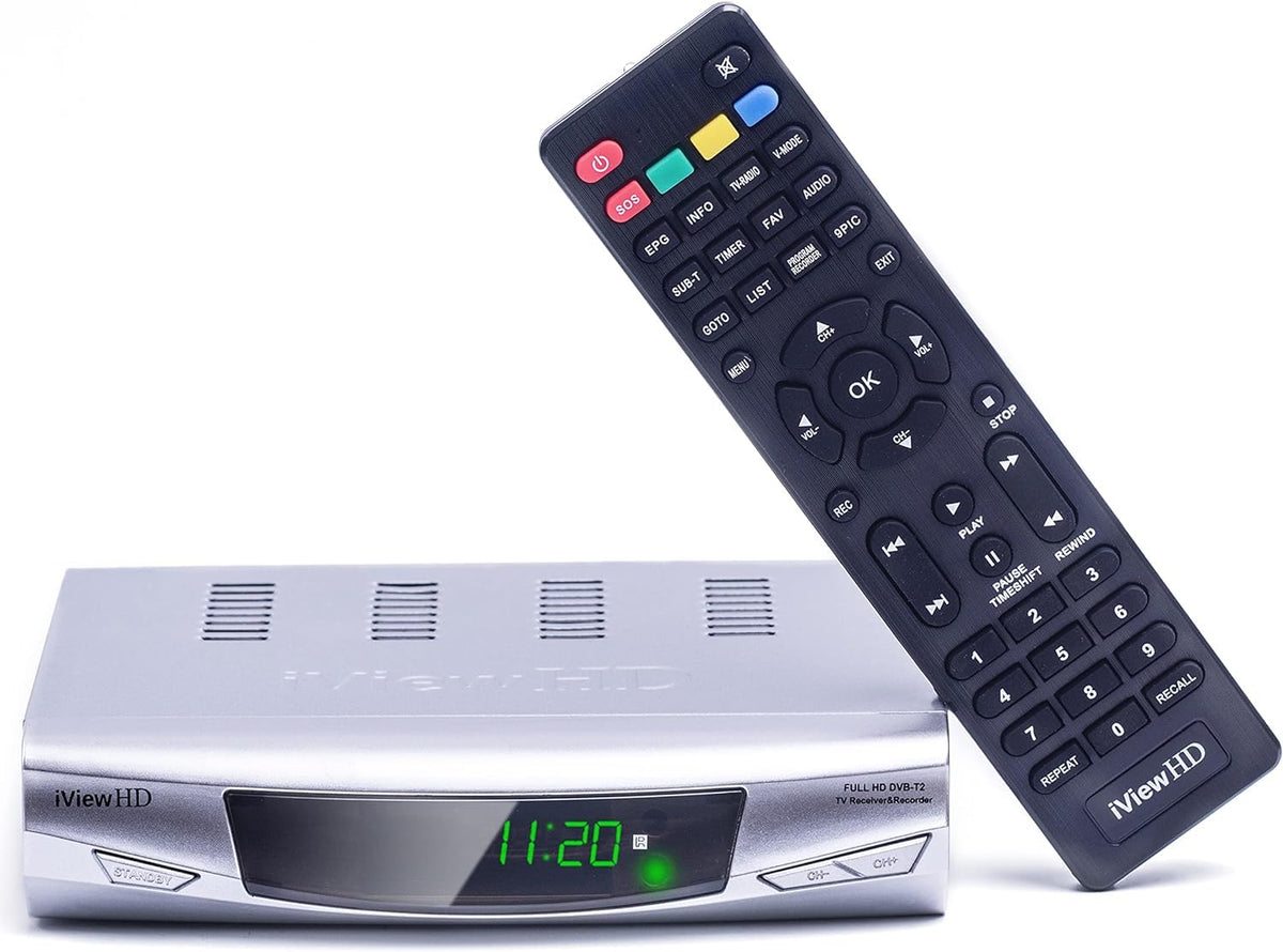 NEW Freeview HD Set Top Digi Box FULL HD 1080P Digital TV Receiver Tuner Terrestrial
