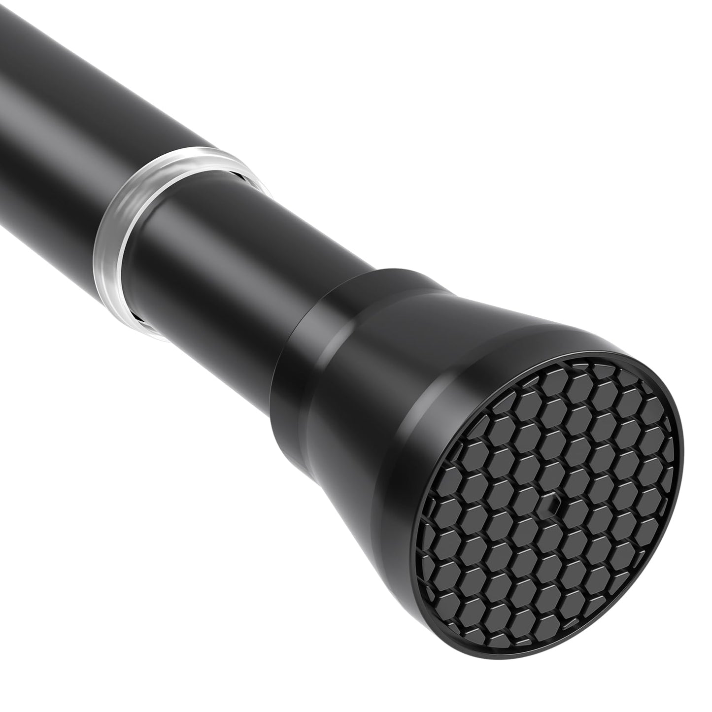 Tension Rods for Windows 28 to 48 Inch Black Curtain Rods No Drilling Tension Rod Curtain Rod Adjustable Tension Curtain Rods Expandable Pressure