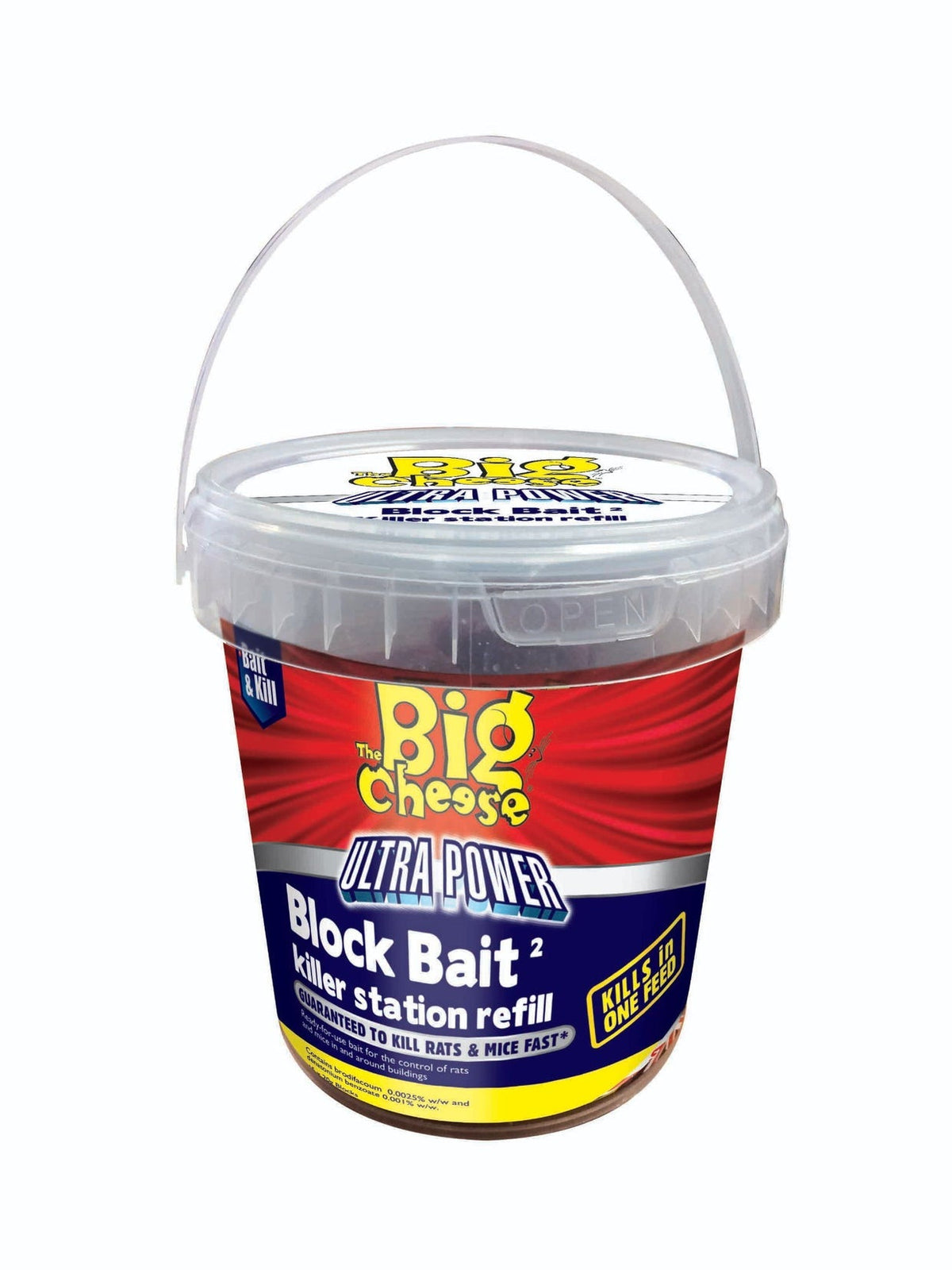 The Big Cheese UltraPowerBlock Bait Killer Stn Refil x15 - Case of 6