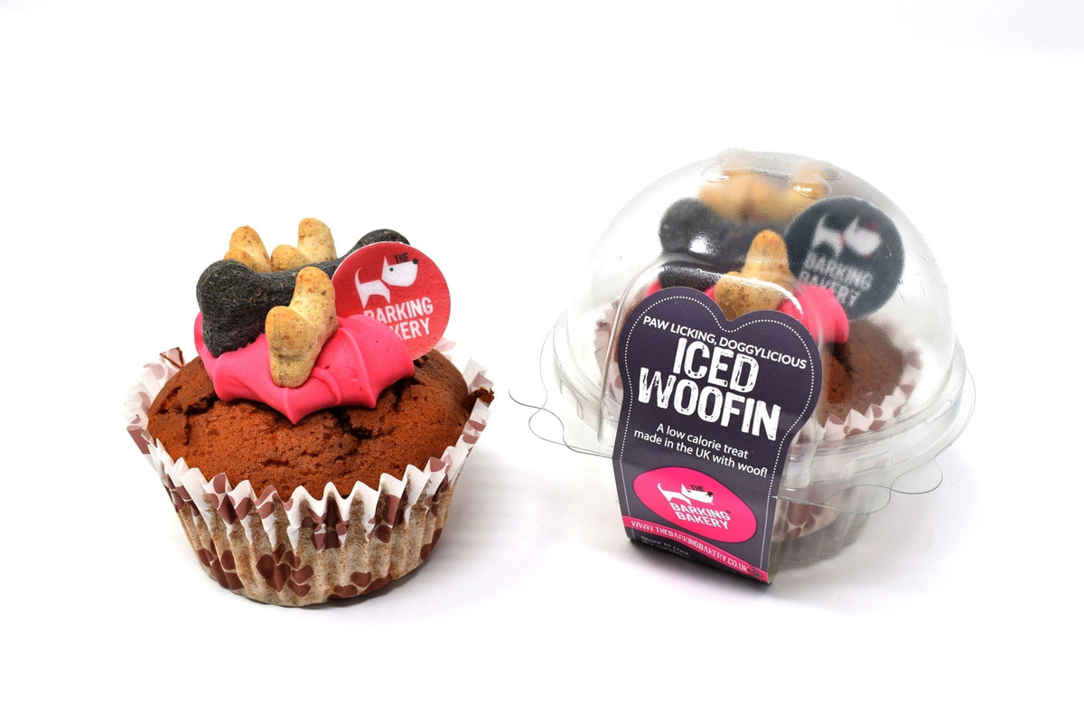Barking Bakery Vanilla Woofin Iced Pink - Case of 6