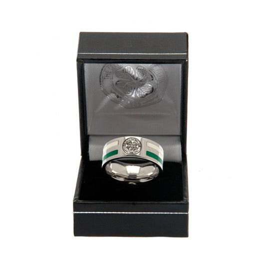 Celtic FC Medium Colour Stripe Ring