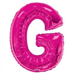 34" Letter Balloon - G - Pink