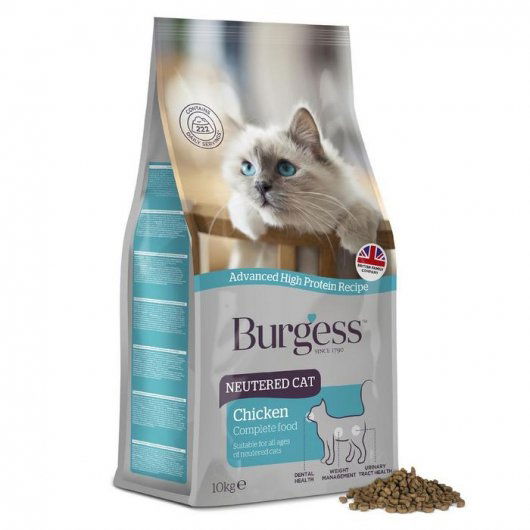 Burgess Neutered Cat Complete 1.5kg - Case of 4