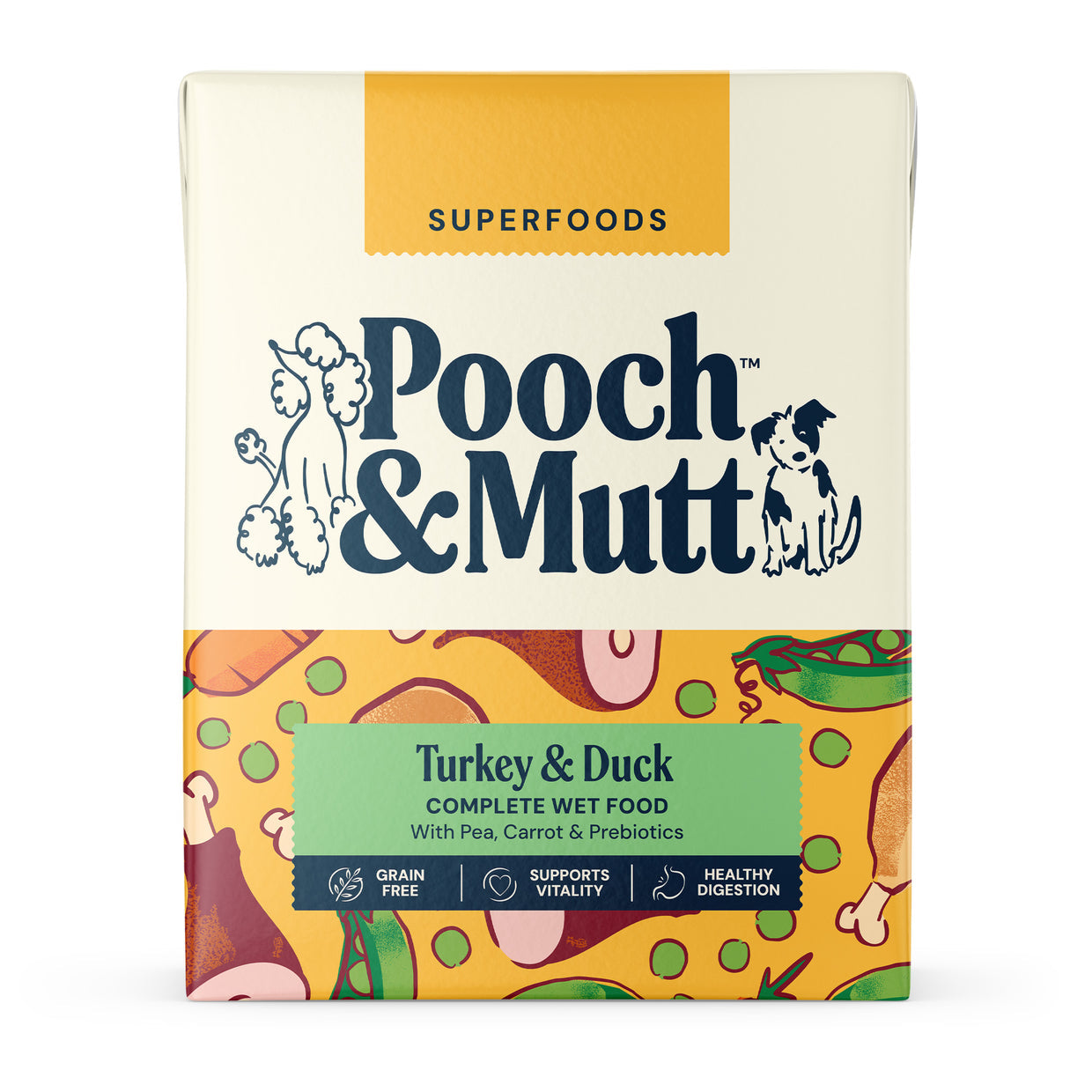 Pooch & Mutt & Wet Food Carton 375g