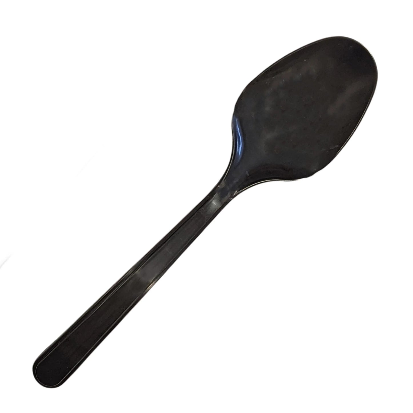 20 x Cutlery Reusable Hd Pp Spoon Black