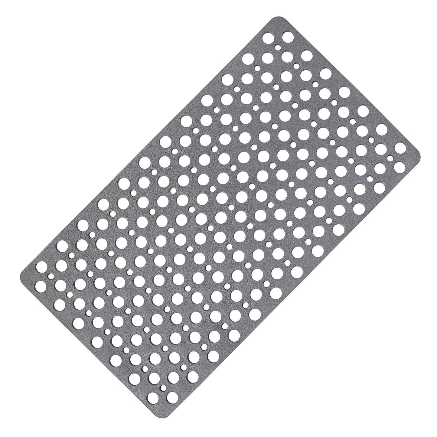 WELTRXE Bathtub Mat Non Slip, 70 x 38cm, Flexible Bathroom Shower Mats for Home Hotel, Strong Suction Cups, Machine Washable, Anti Slip Bath Mat,