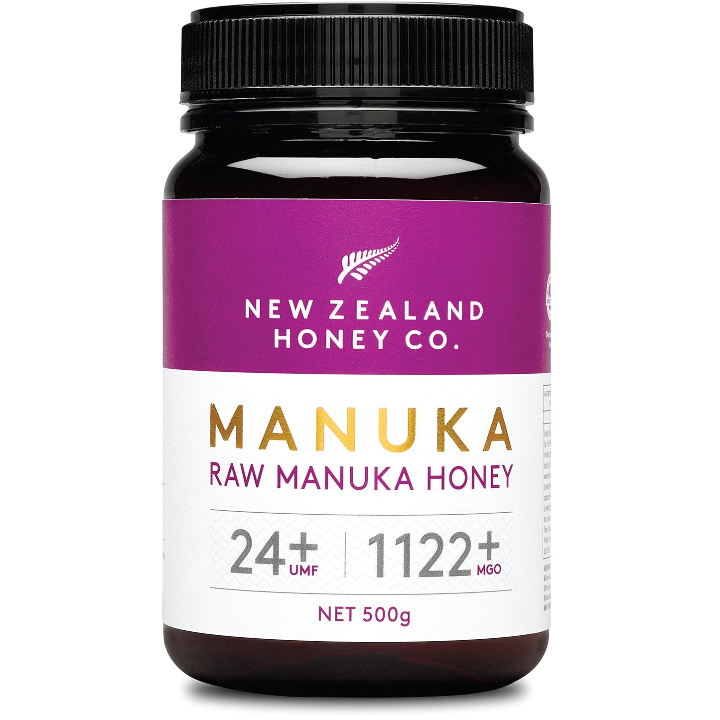 New Zealand Honey Co. Raw Manuka Honey UMF 24+ / MGO 1122+ | 500g