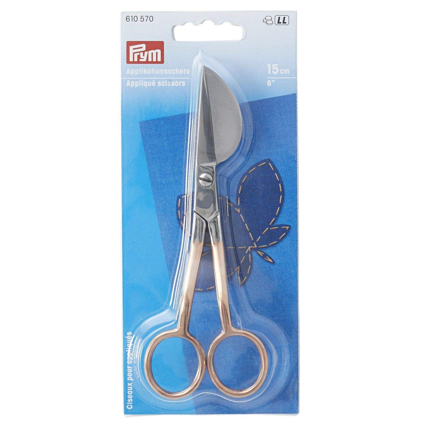 Prym - Prym Rose Gold (15cm) Appliqu? Scissors - 1 Piece
