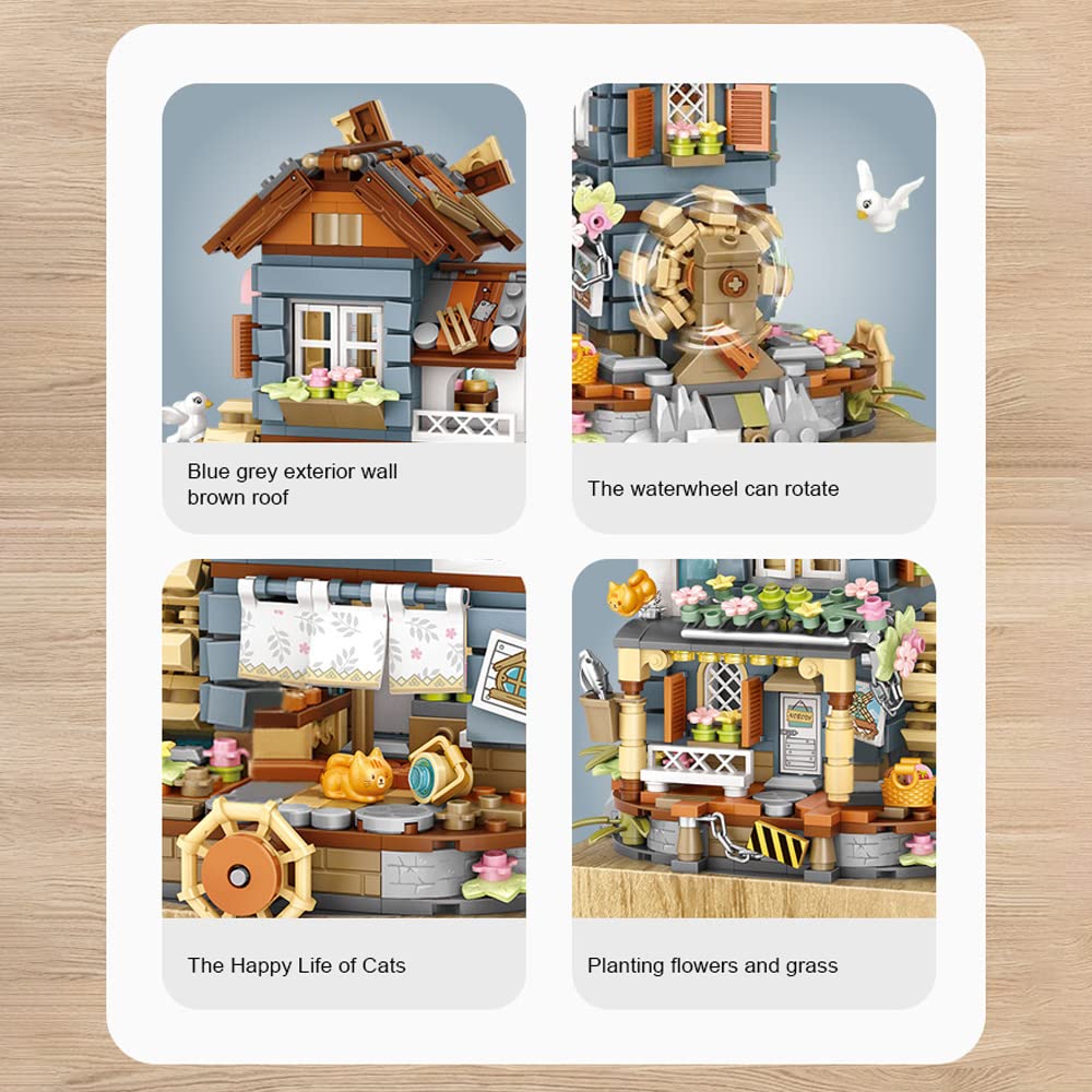 LOZ Windmill House Music Box 1239