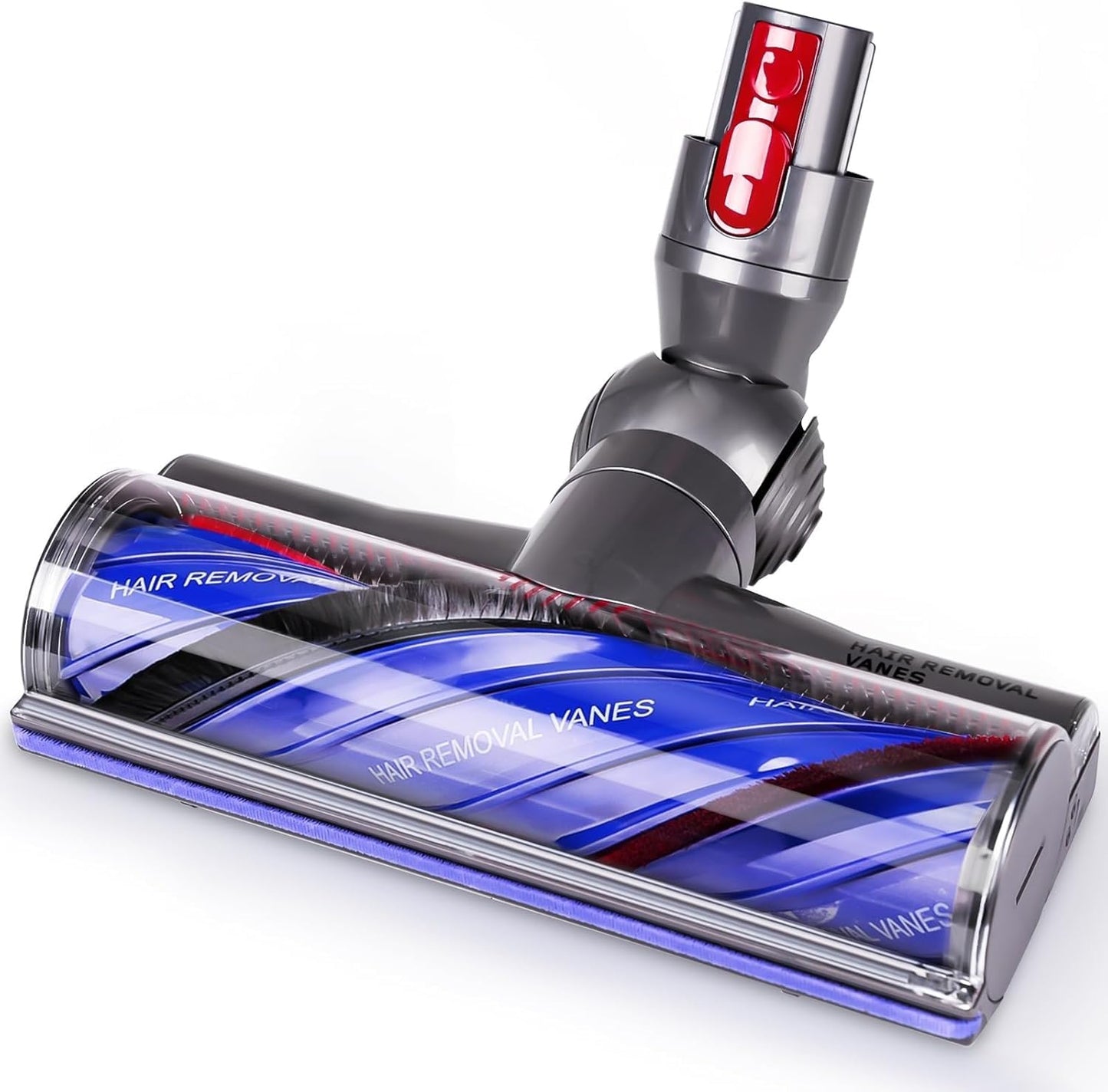 Upgrade Anti-Tangle Replacement Vacuum Head for Dyson V7 V8Cyclone V10 V11 V15 Cordless Vacuum Cleaners, Quick Release Motor-Head Brush Roller for