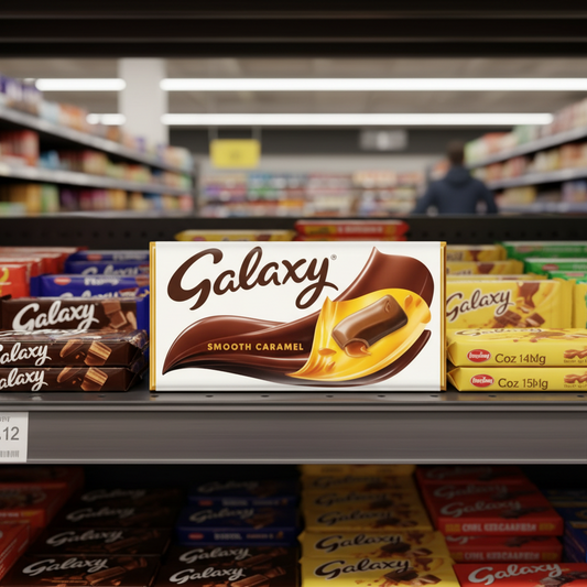 24 x Galaxy Caramel Chocolate Bar 135G