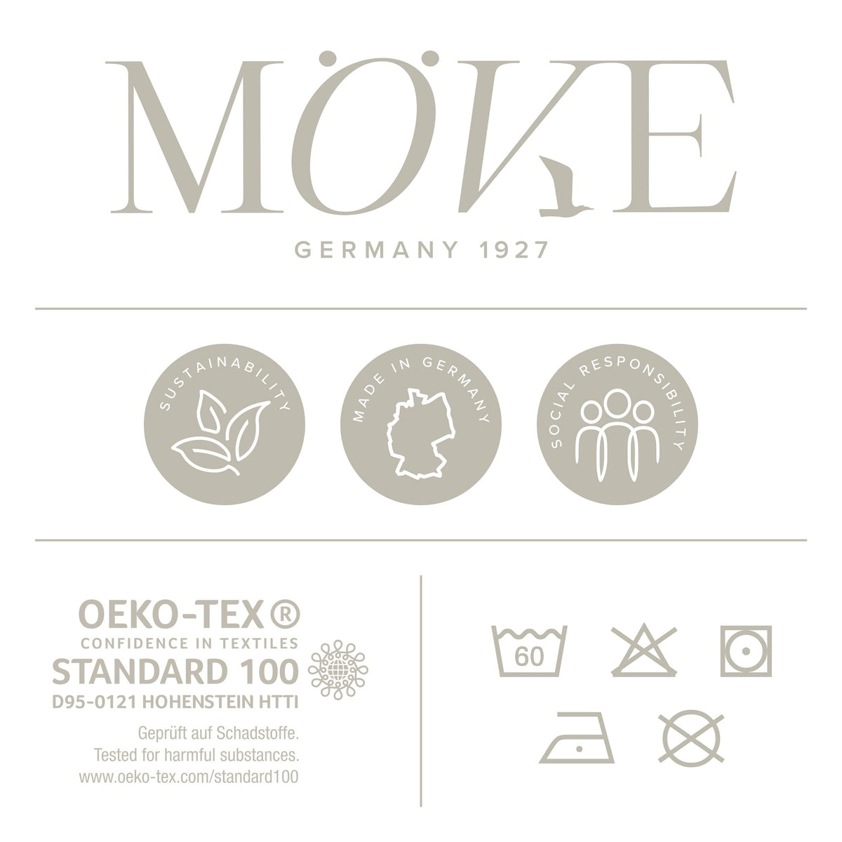 möve Wellness soap cloth plain dye with chenille piping 30 x 30 cm made of 100 % cotton (Spinair), nature