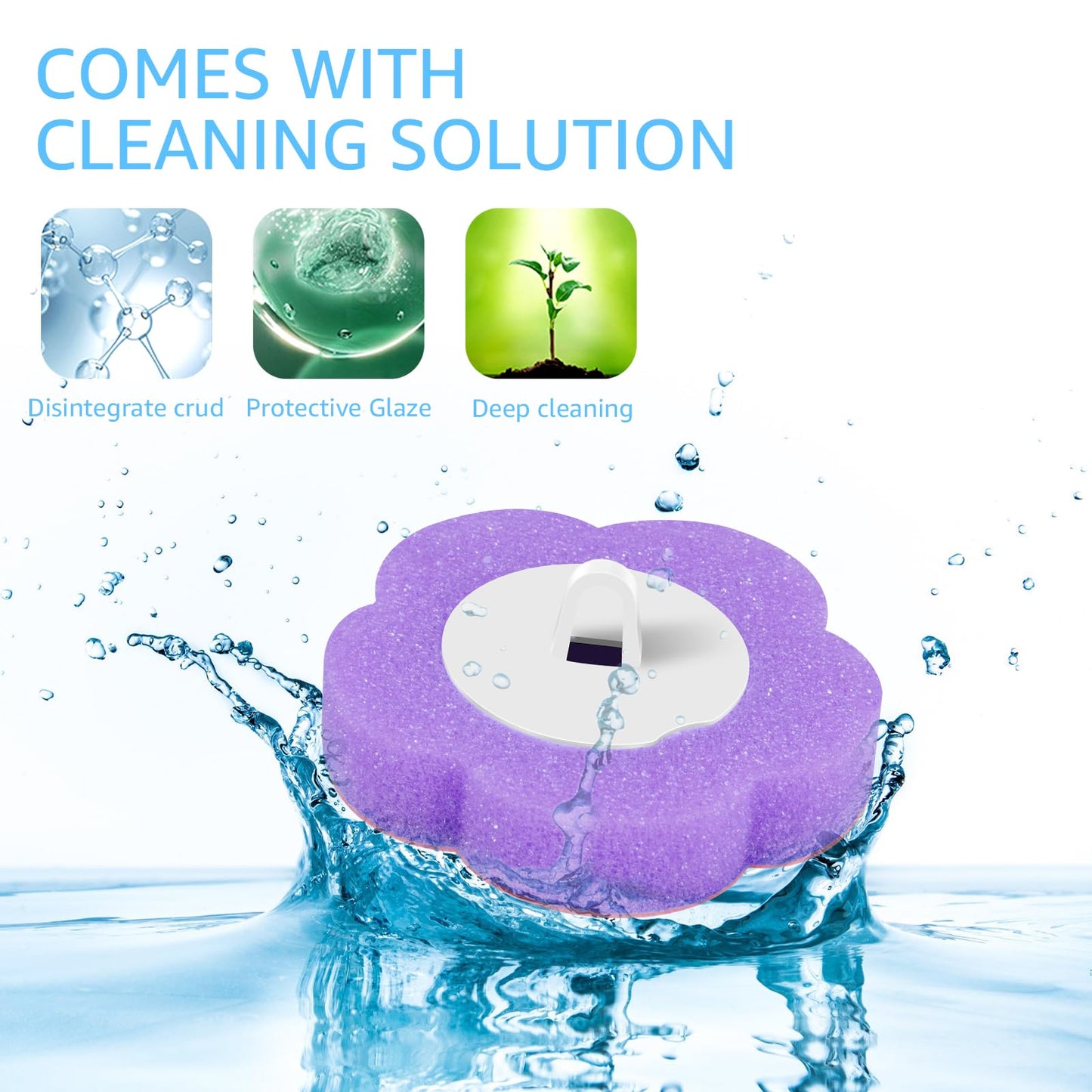 36 Pcs Toilet Wand Refill Pads, Toilet Brush Replacement Heads, Toilet Brush Refills Pads, Toilet Wand Replacement Heads, Toilet Fresh Brush Refills