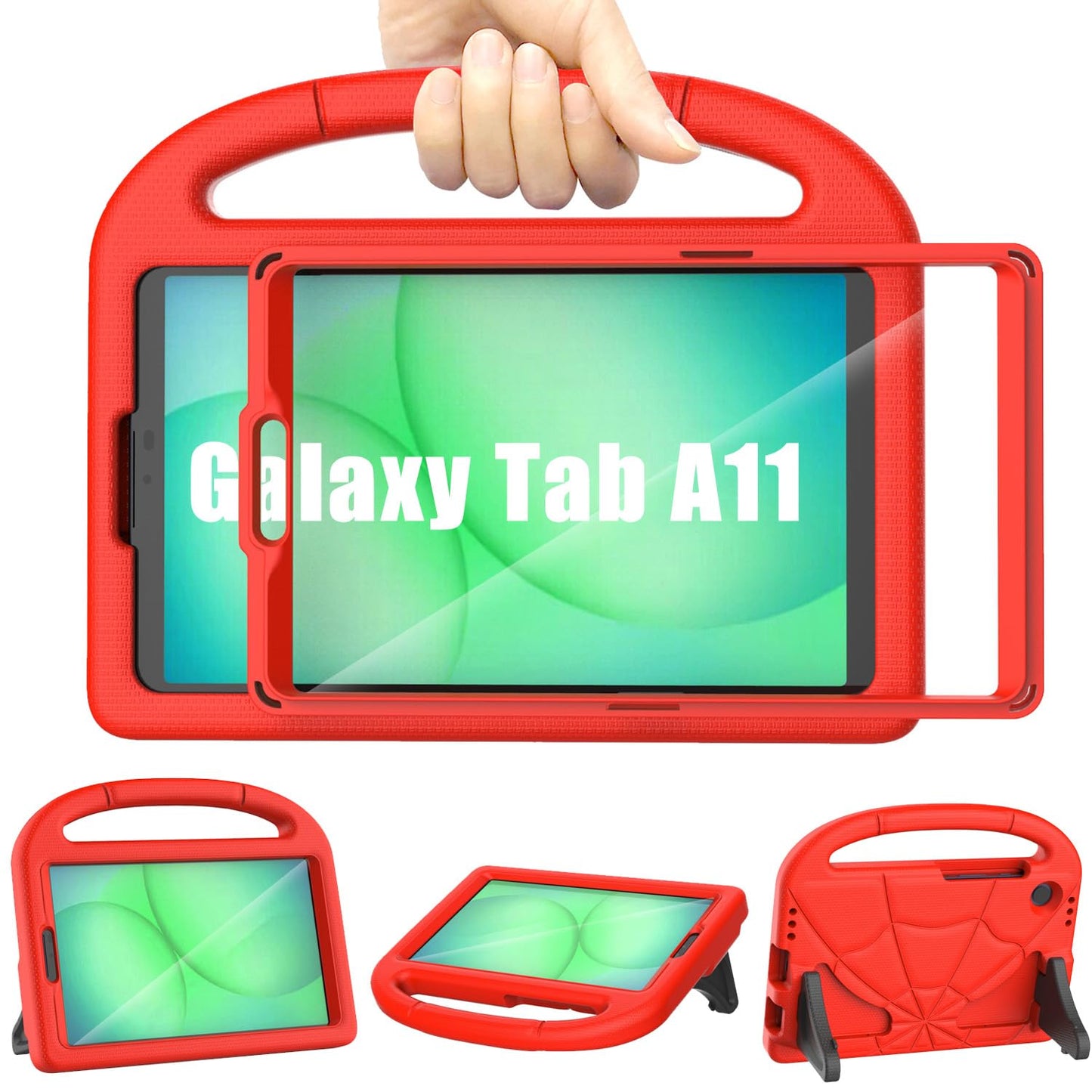 Kids Case for Samsung Galaxy Tab A11 8.7inch 2025/Galaxy Tab A9 8.7inch 2023, Mansiruyi Lightweight Shockproof Samsung A11/A9 Tablet Case with Screen