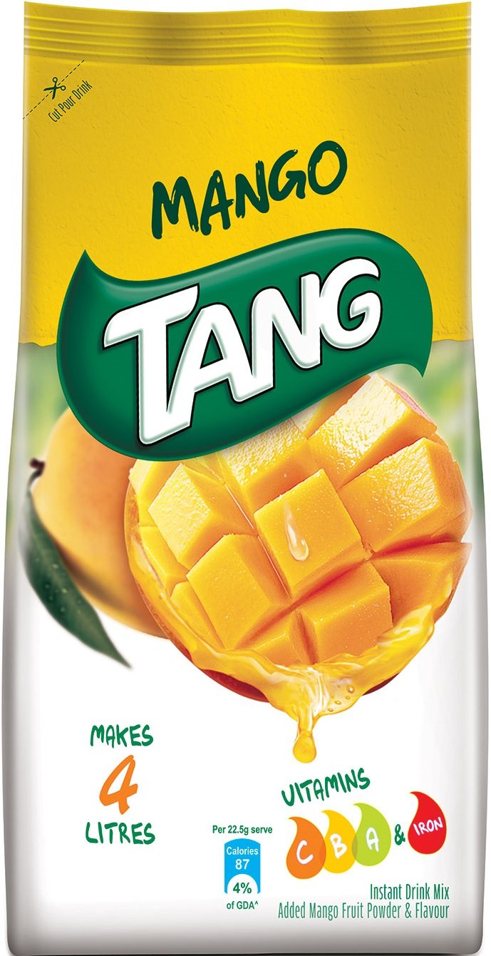 Tang Mango Instant Drink Mix, 500g Pouch - India