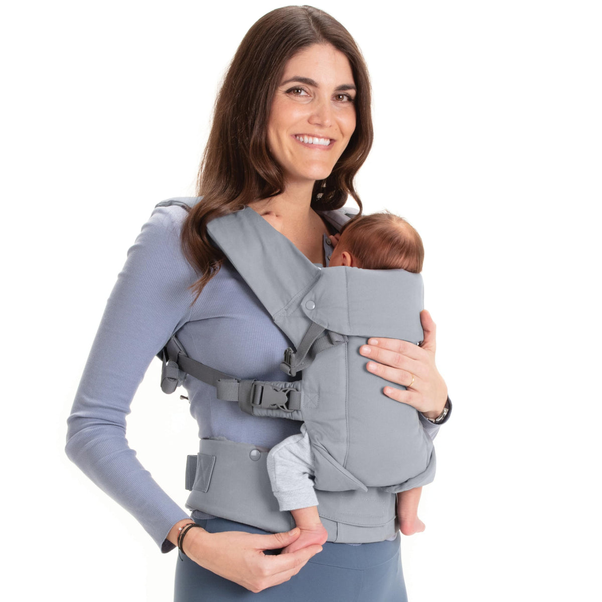 Beco Gemini Baby Carriers from Newborn to Toddler - Certified Ergonomic Newborn Baby Carrier for Infants and Children of 7-35 lbs - M Shape,