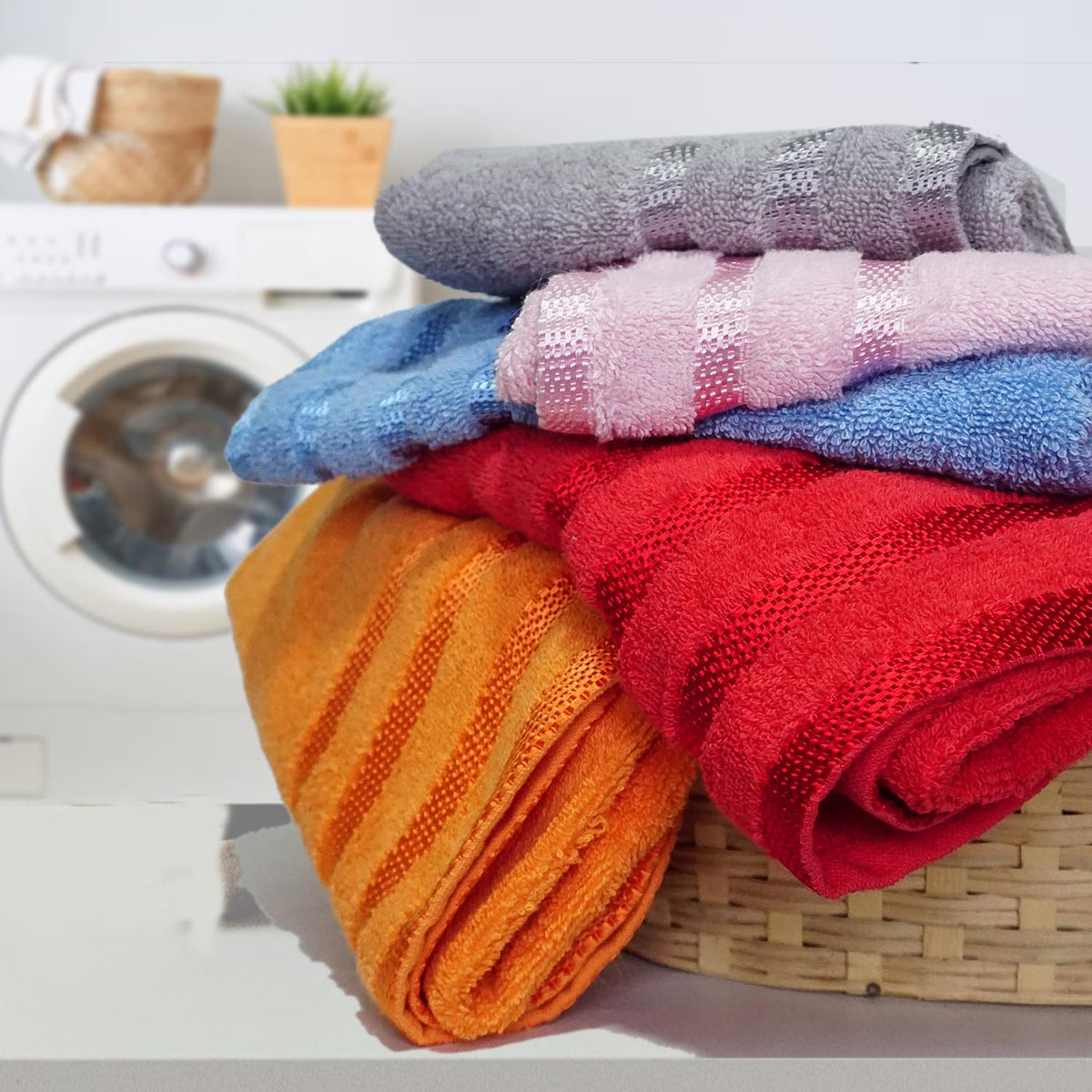 Casabella Deluxe 2 Piece Jumbo Bath sheet 90x180 cm 100% Cotton Extra Large Bath Towels Highly Absorbent Pink Bath sheets Towels