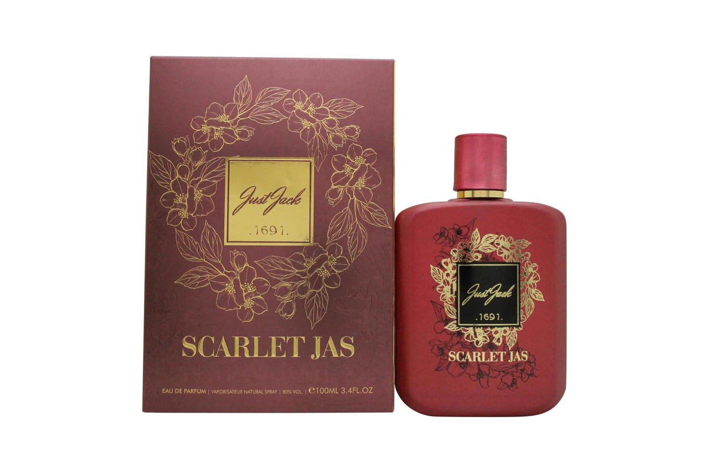 Just Jack Scarlet Jas Eau de Parfum 100ml Spray Women's Fragrance