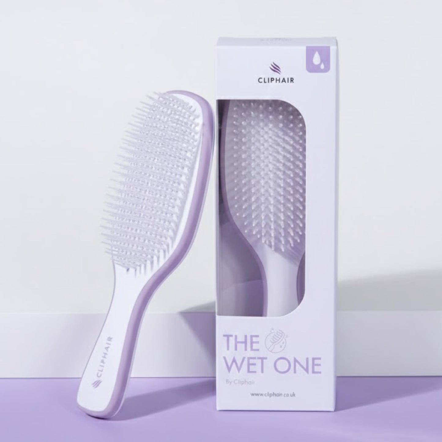 Cliphair Detangle Hair Brush for Hair Extensions & All Types of Hairs I Easy to Clean Pleasent to Use Light Weight Wet Detanglerr Brush for Women and