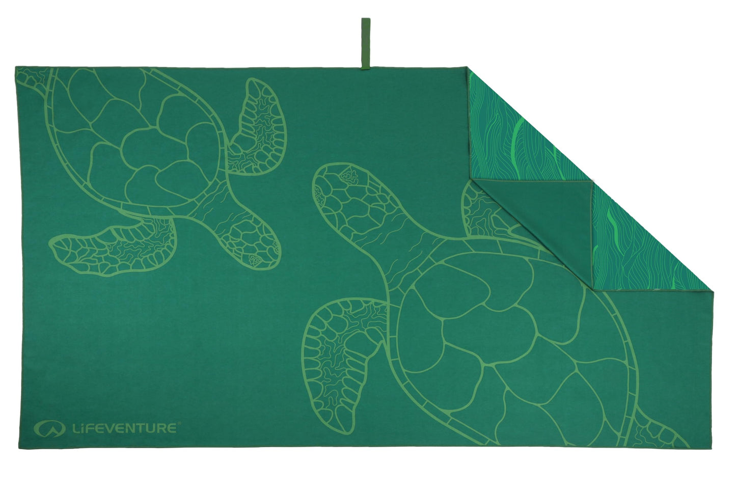 Lifeventure Recycled SoftFibre Travel Towel ? Compact, Lightweight Quick-Dry Sports & Beach Towel, Sand-Free Design