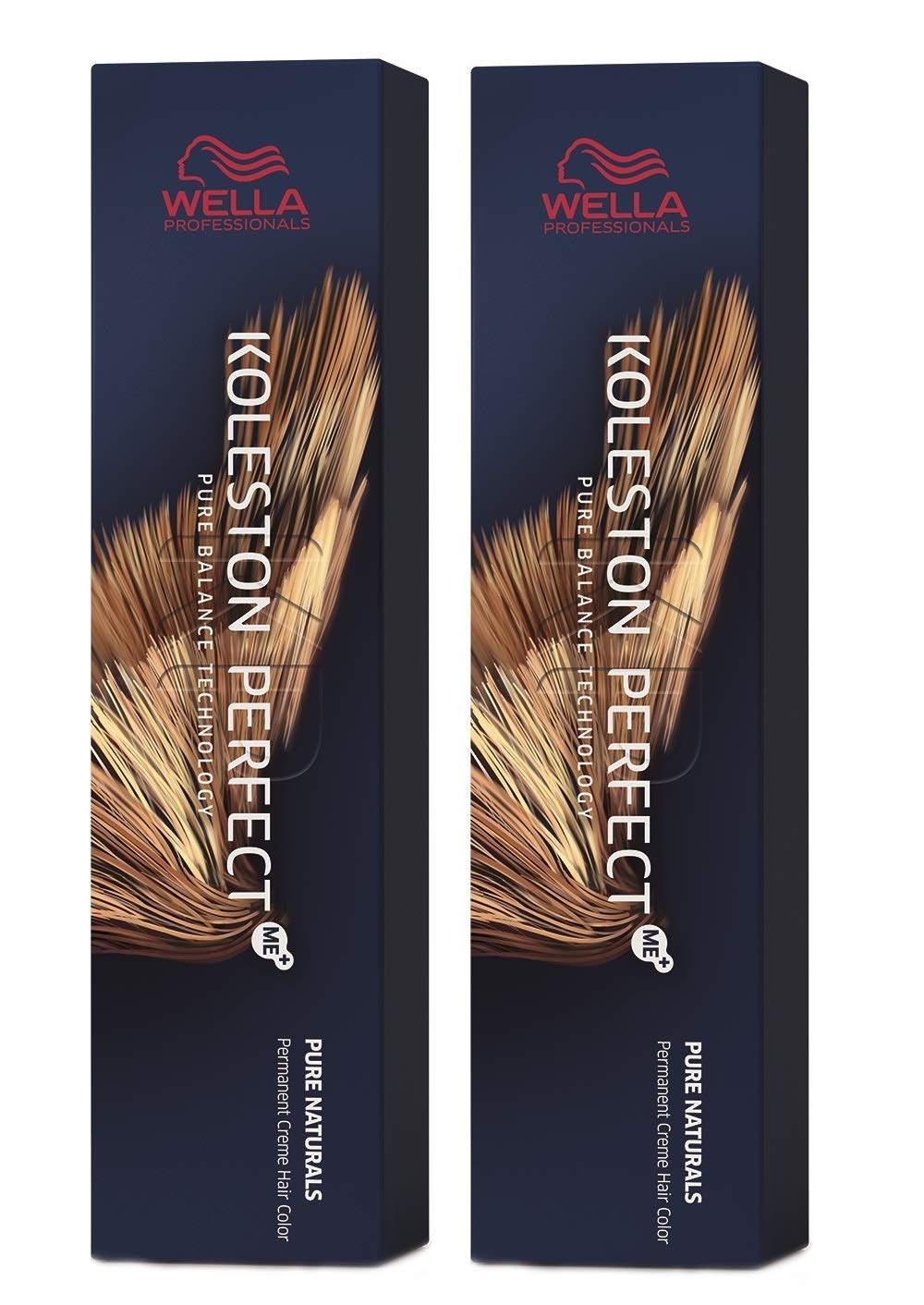 Wella Koleston Perfect Me+ KP Pure Naturals 5/0 Light Brown - Pack of 2