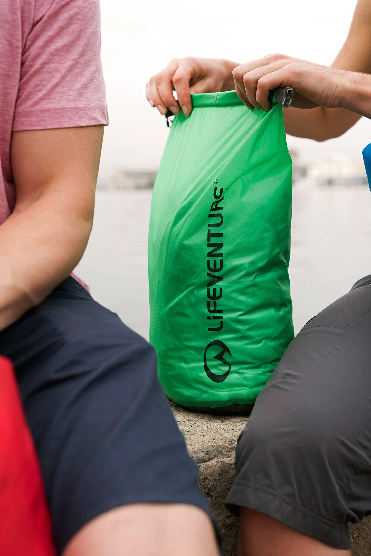 Lifeventure Ultralight Dry Bag Multi-Pack, Siliconized Rip-Stop Fabric With Fully Taped Seams