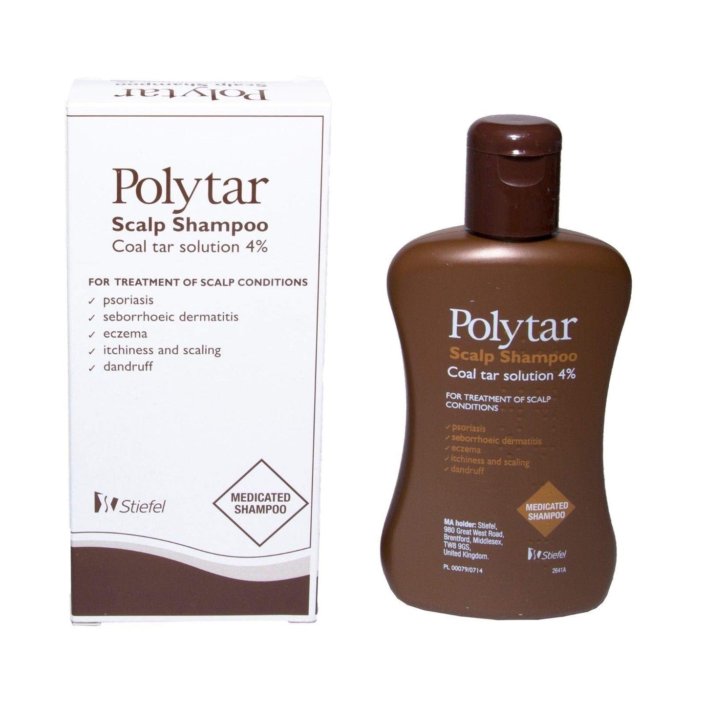 Polytar Scalp Shampoo 150 millilitres x 2
