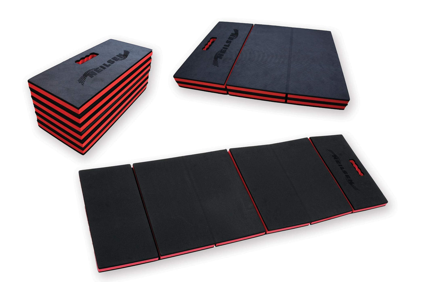 Neilsen CT3989-3 in 1 Mechanics EVA Foam Work Mat, Folding Design for Lying, Kneeling, Sitting, Multi-Use Garage Pad, 1200x600x30mm, 600x600x60mm,