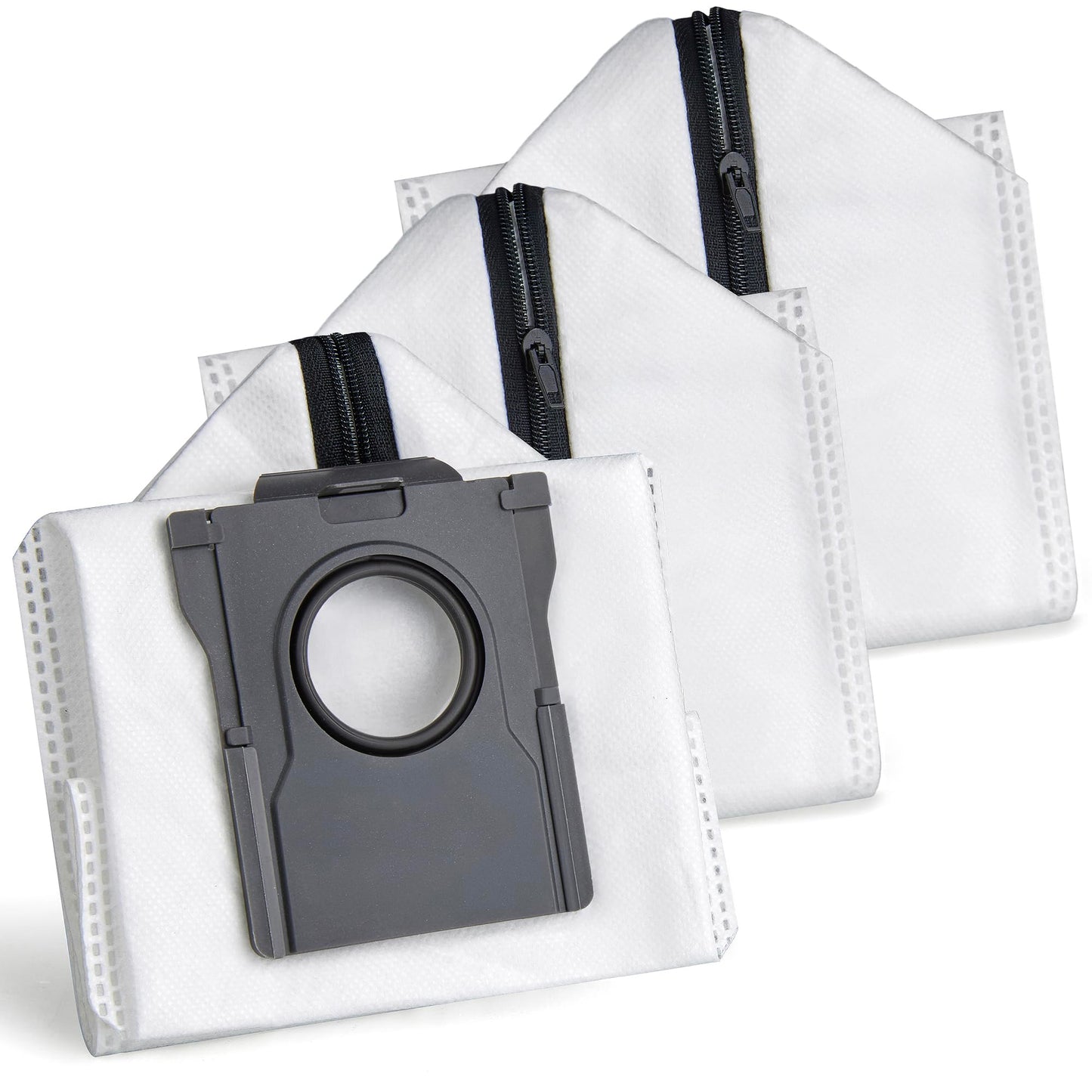 Reusable Dust Bags for Dreame L40s Pro Ultra/X50 X40 Ultra/L10s Ultra Gen 2/L10s Pro Ultra/L50 L40 Ultra, Replacement Vacuum Bags for Mova E30