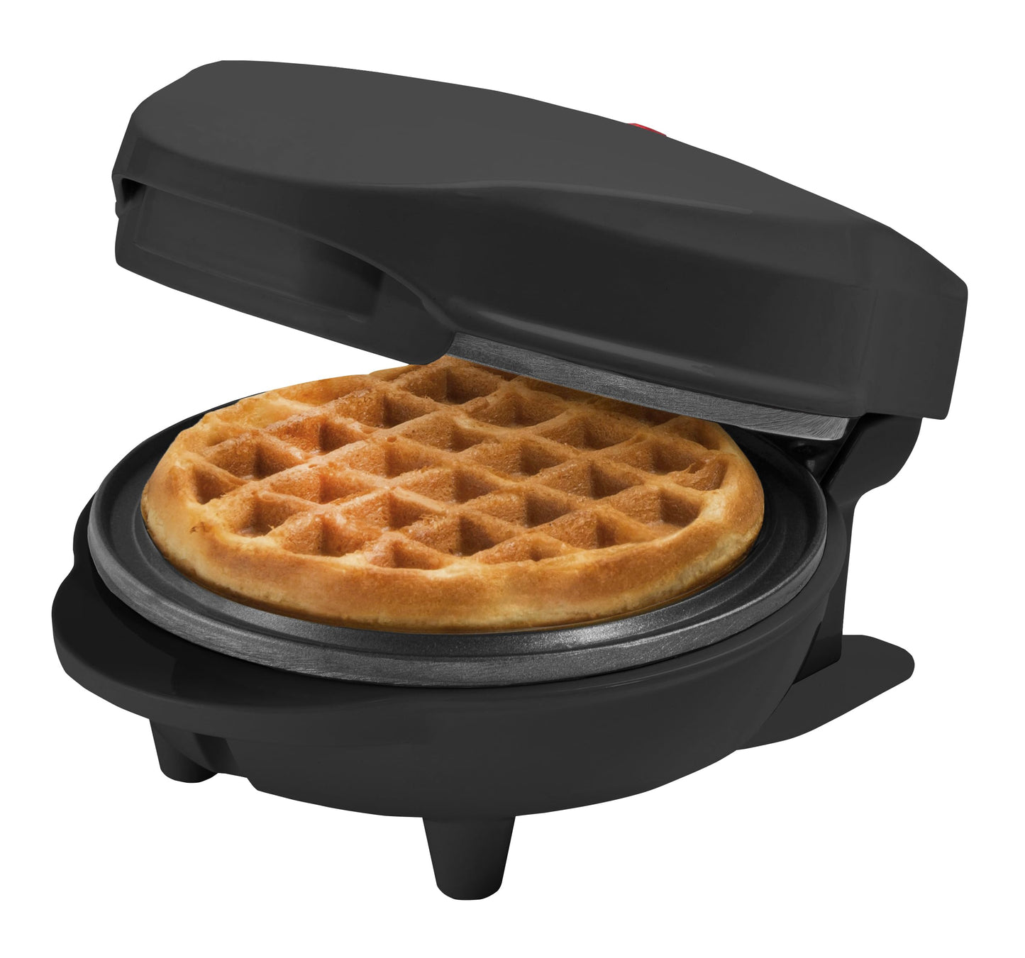 Bestron AMW500ZBS Waffle Maker, Alloy Steel, Black