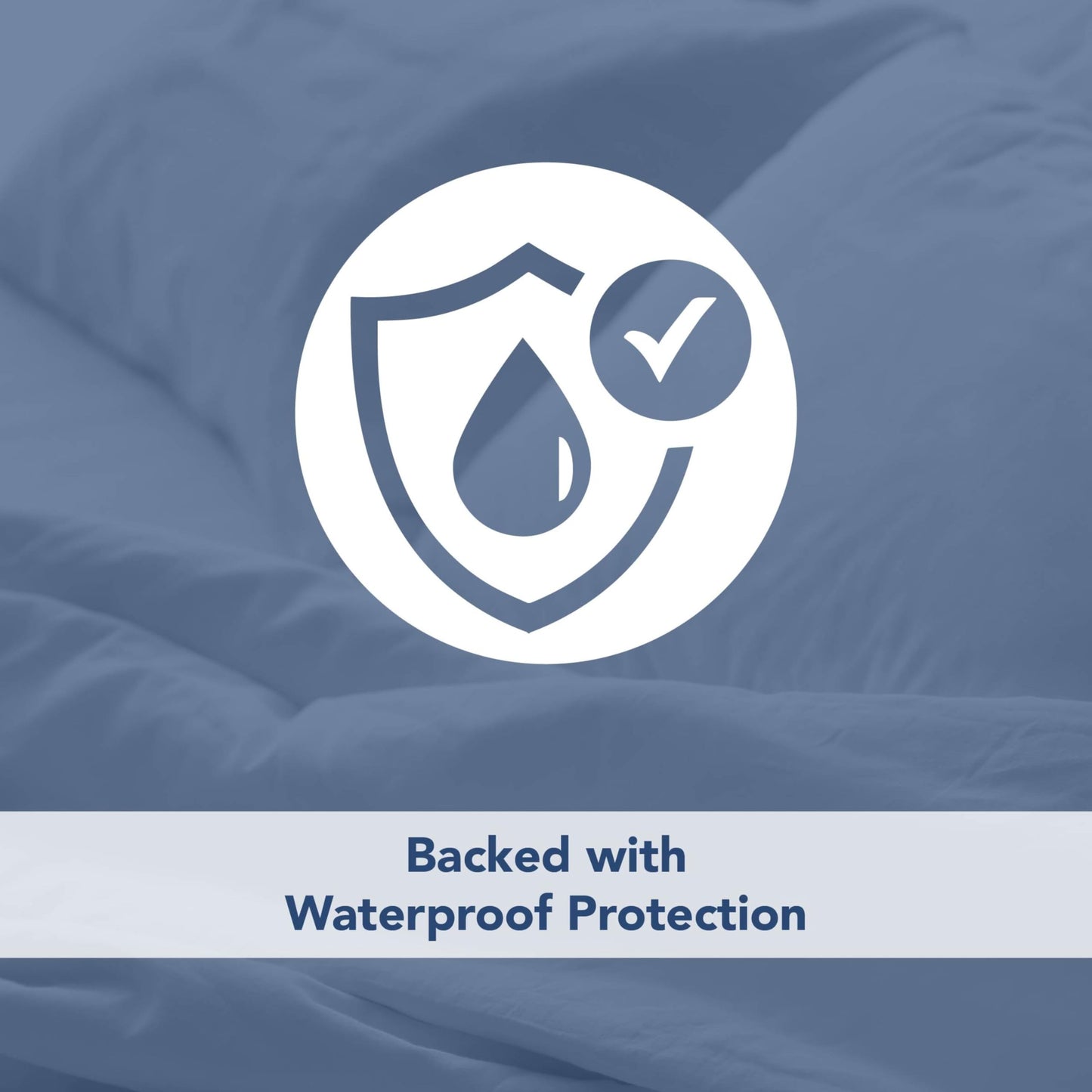 Serta Soft Top Mattress Topper, 76" x 80" Odor-Preventing and Stain-Resistant Waterproof Mattress Protector, 18" Elastic Deep Pocket for Secure Fit