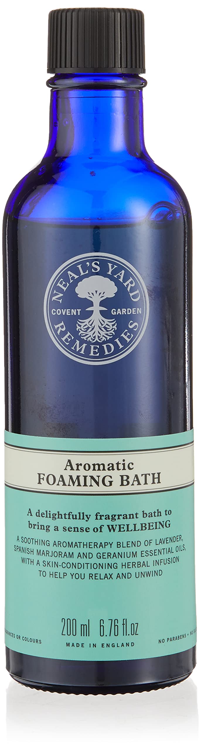Neal's Yard Remedies Aromatic Foaming Bath | Helps the Mind & Body - Relax & Unwind | 200ml