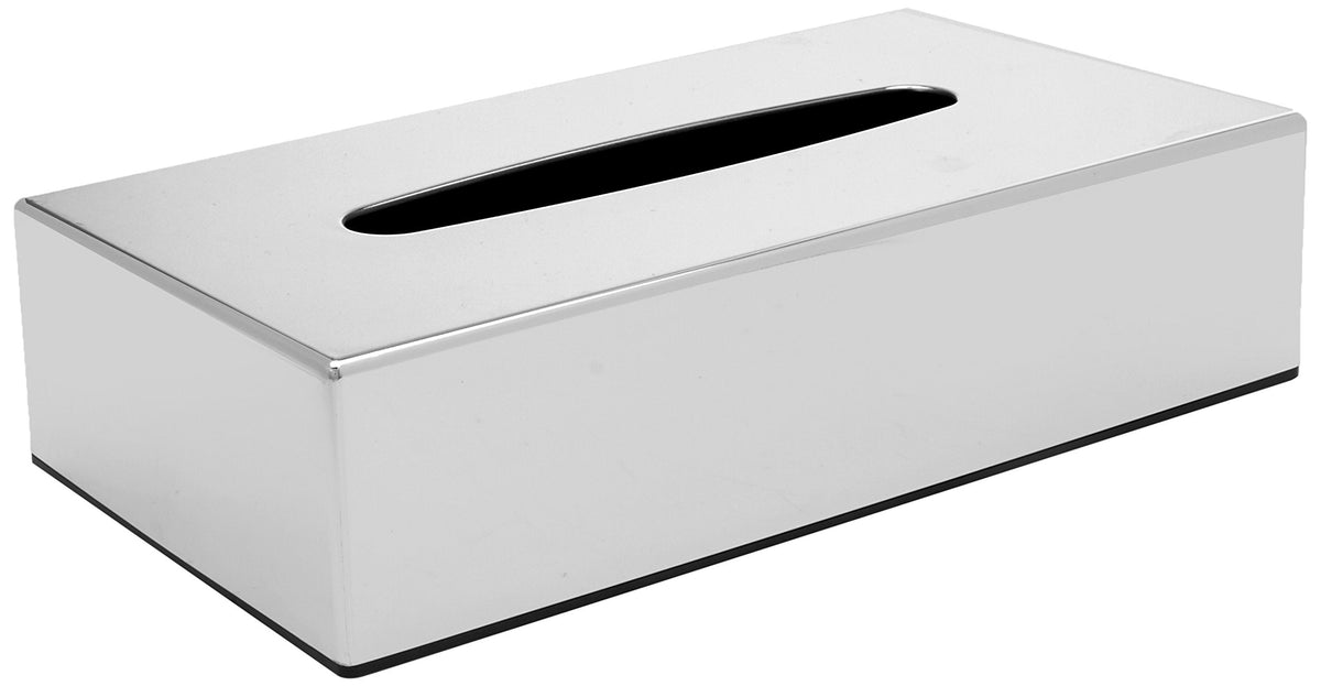 Stalwart CF121 Rectangular Tissue Holder, Colour: Chrome
