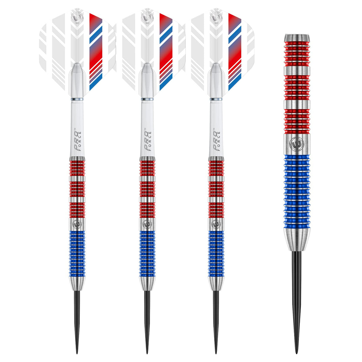 WINMAU Wildcats 21 gram Tungsten Darts Set with Flights and Stems (Shafts)