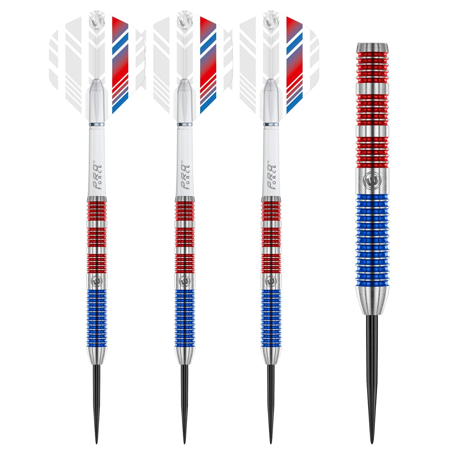 WINMAU Wildcats 26 gram Tungsten Darts Set with Flights and Stems (Shafts)