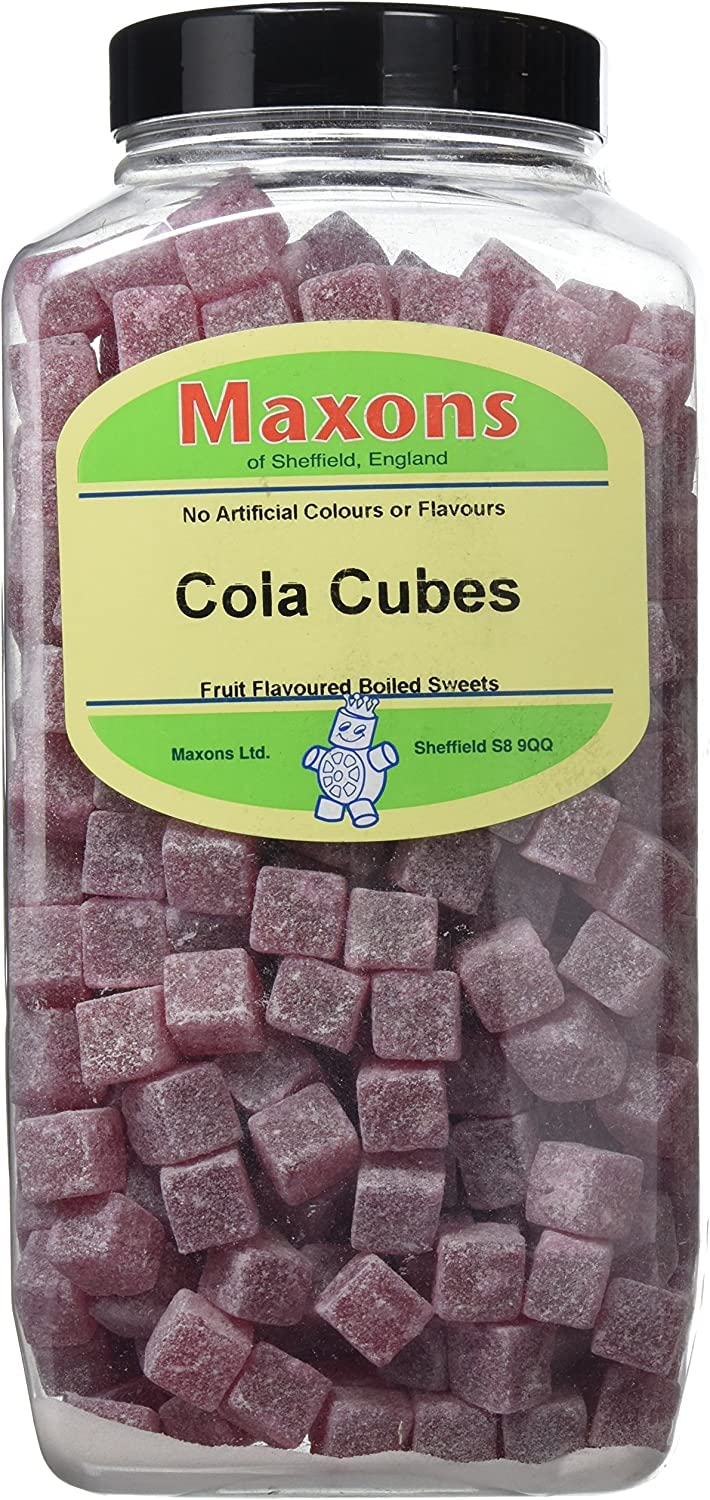 Maxons Cola Cubes Jar 3.4 Kg