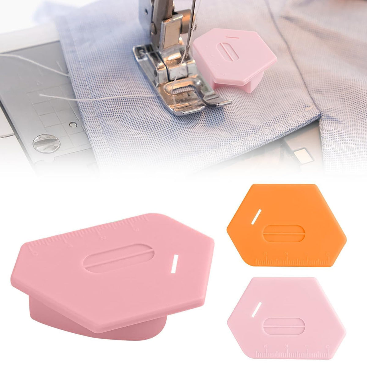 2Pcs Magnetic Seam Guide for Sewing Machines,Sewing Machine Quilting Accessories Tools,Sewing Machine Parts Sewing Accessories,Sewing Machine