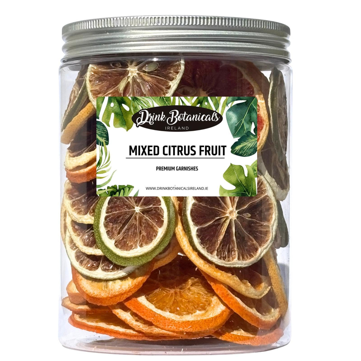 Drink Botanicals Ireland Mixed Dehydrated Citrus Fruits | Dried Orange, Lime, Lemon, Grapefruit Slices | 50+Slices | 100% Natural | Cocktail