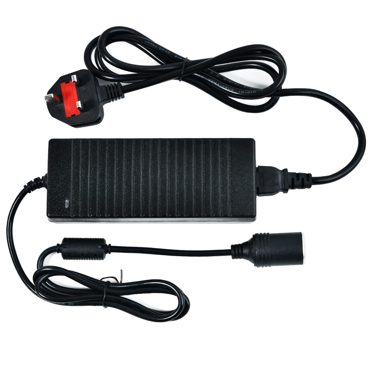 AC to DC 120W Power Transformer ? 240V to 12V 10A with UK Plug for Portable Fridges Tyre Inflators Cool Boxes Caravans & 12V Power Tools