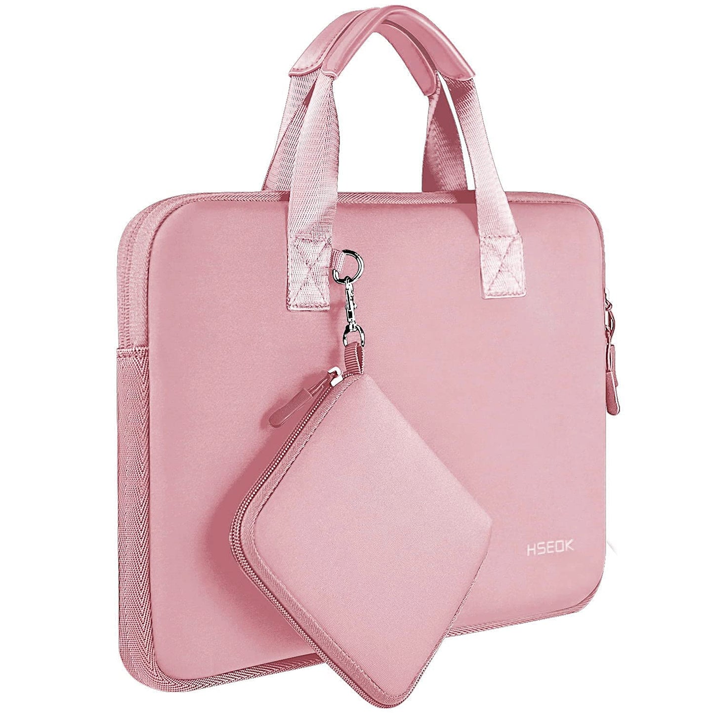 Laptop Sleeve Elastic Neoprene Case Compatible with 13-14 inch MacBook Air/Pro M1 M2, XPS 13, Surface Laptop 13.5", Water Repellent Notebooks Hand Bag