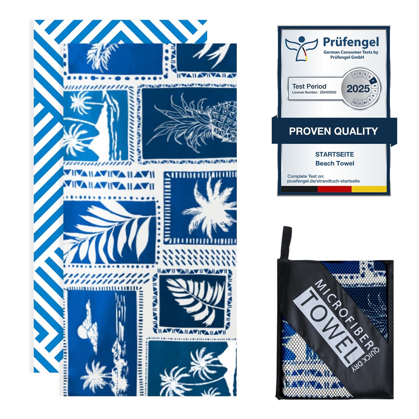 Startseite 200 x 90 cm Microfibre Towel - Large Size Quick Drying Microfibre Beach Towels for adults, Sand-Free, Absorbentextra large Beach Towels for