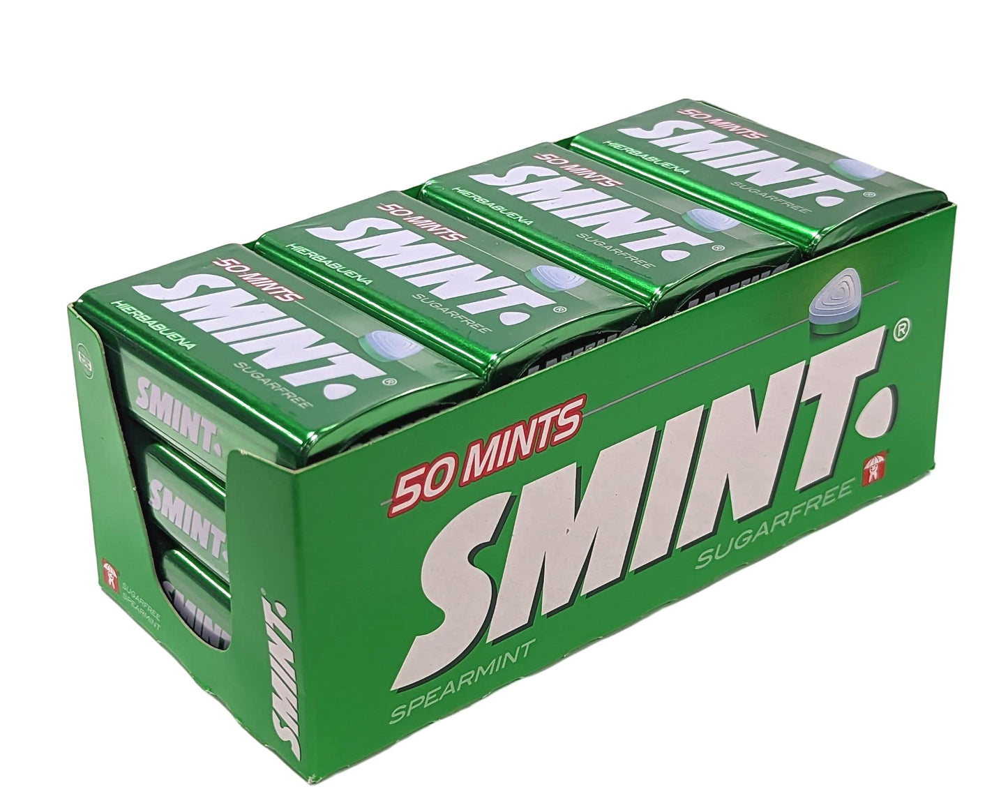 Smint Mints Spearmint, 12 Pack (12 x 35 g) - Packaging May Vary