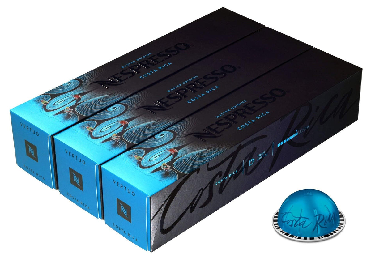 European Version Nespresso Vertuo Line: Costa Rica 30 Coffee Capsules Imported (not affiliated with Nespresso)