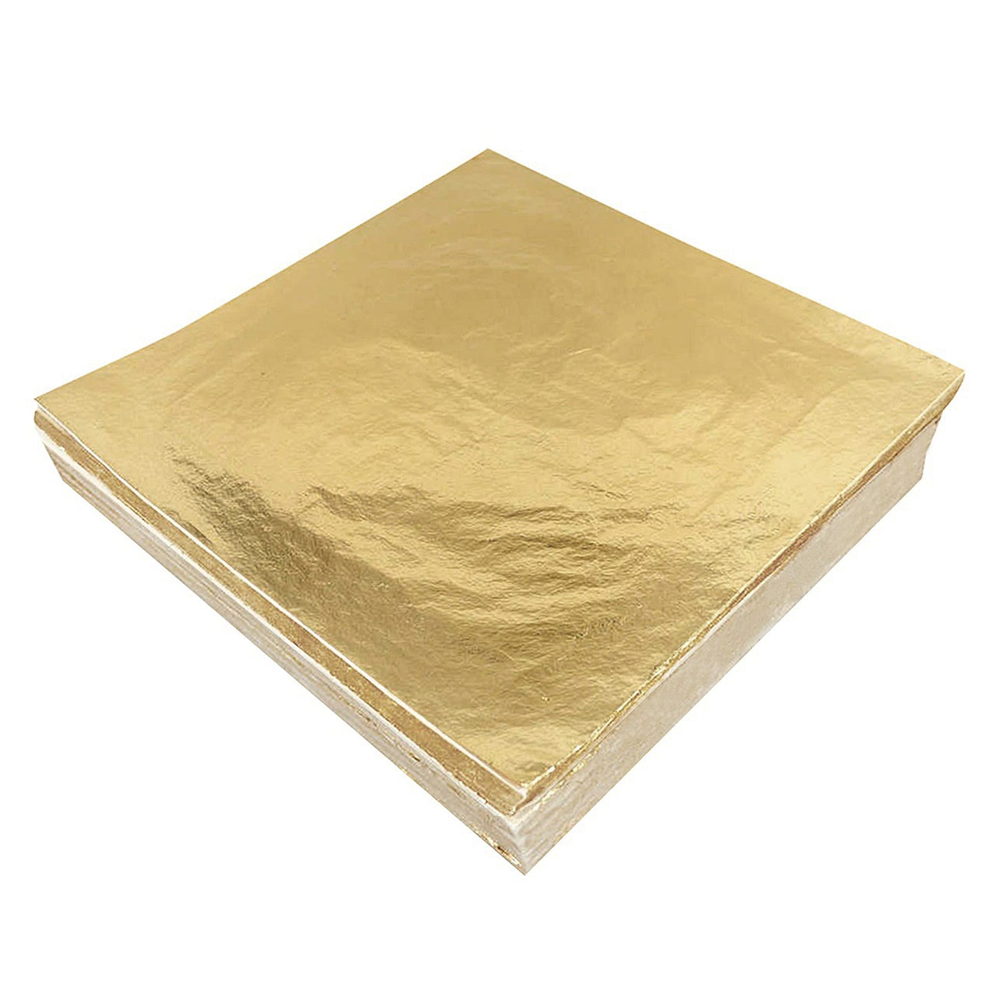 xQzit 300 PCS Gold Leaf Sheets | 14x14cm Gold Foil Sheets for Gilding, Nails, Art & DIY Crafts | Gold Foil Paper Ideal for, Furniture, Home Decoration