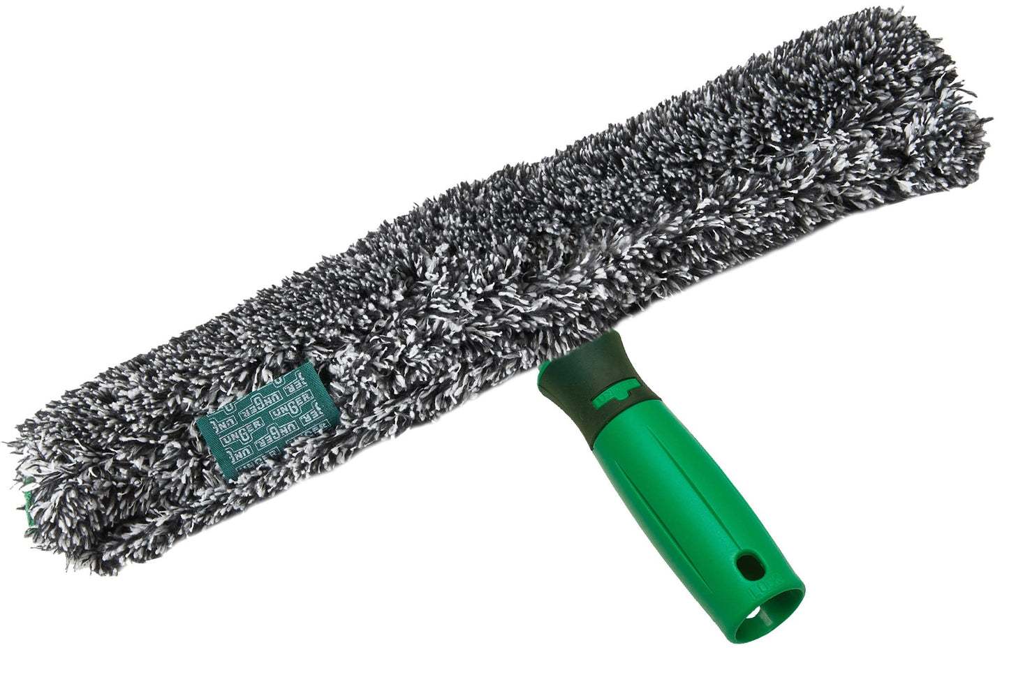 Unger ErgoTec Power Washer (Width 35 cm, Microfibre Cover 100% Polyester, 2-Component Handle, Cover with Velcro Fastener for Streak Windows) BC350,