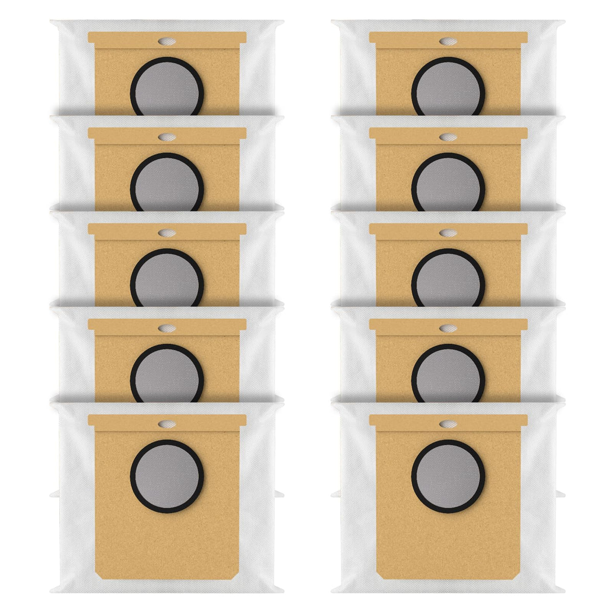 10 Pack Vacuum Bags for Eufy L50 SES, L60 SES Robot Vacuum Cleaner Replacement Dust Bags Accessories