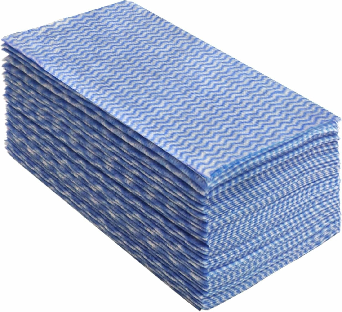 Peachicha Disposable Blue Jay Cloths All-Purpose Cleaning Cloths, 40 Pcs, 30x60cm,Reusable J Cloths, Absorbent, Durable, Machine Washable