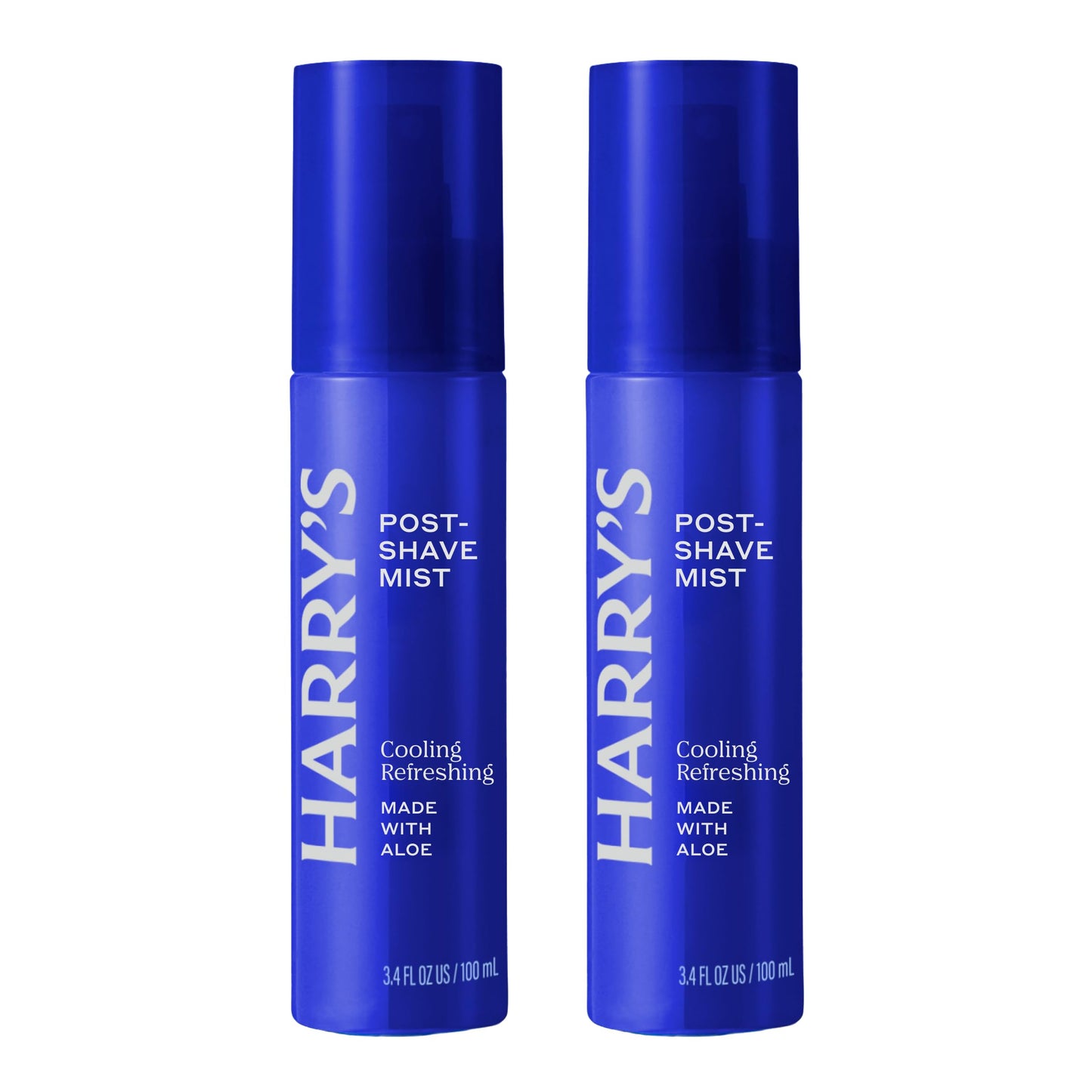 Harry's Post Shave Mist, Alcohol-Free Formula made with Aloe, Eucalyputus, and Tea Tree, 100ml, Pack of 2